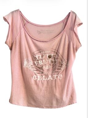 VS Tee Shop Exotic Fruit Gelato Pink Short Sleeve Tee Size M